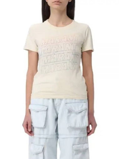 24 ZILIANI TS0148FA B1N09E 23EC logo t shirt - ISABEL MARANT - BALAAN 1