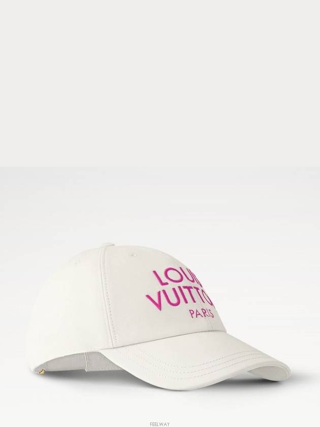 My LV Paris Ball Cap White - LOUIS VUITTON - BALAAN 3