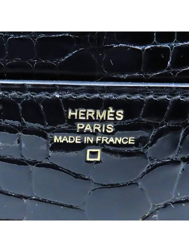 black long wallet - HERMES - BALAAN 5