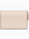 Saddle Bloom Goatskin Flap Card Wallet Caramel Beige - DIOR - BALAAN 4