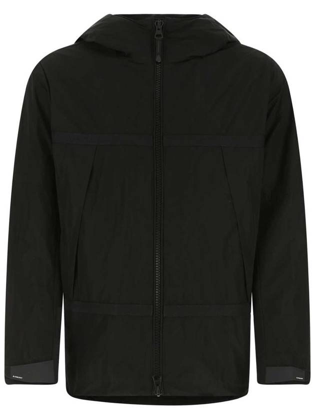 Men's Logo Applique Lightweight Windbreaker Black - BURBERRY - BALAAN 2