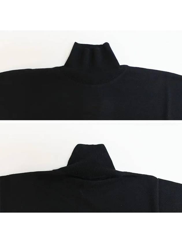 Women's Talea Virgin Wool Turtleneck Black - MAX MARA - BALAAN 5