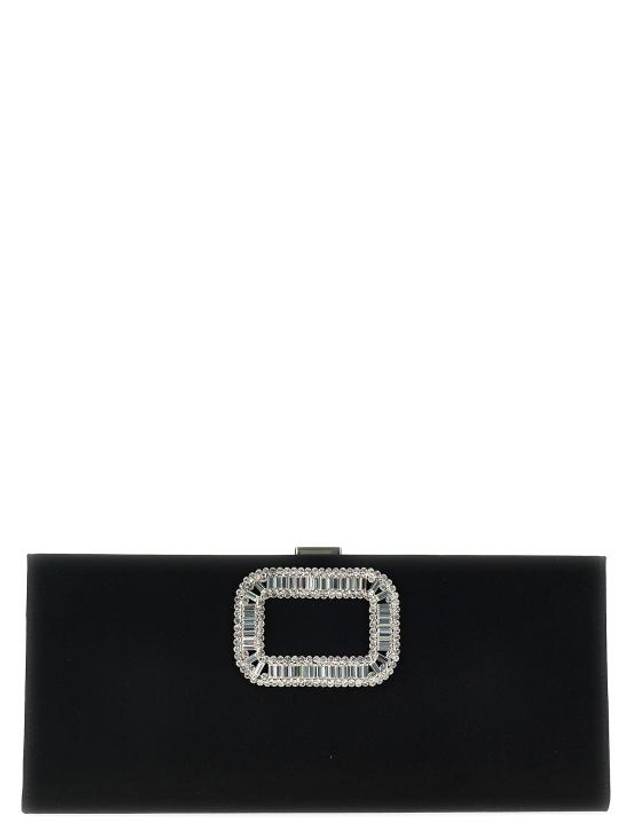 Clutch Pouch RBWABDD0220RS0B999 Black - ROGER VIVIER - BALAAN 1