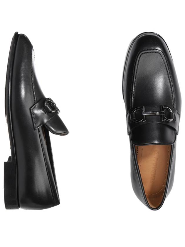 Men's Penny Calfskin Loafers Black - SALVATORE FERRAGAMO - BALAAN 2