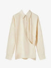 Women's Twisted Shirt Cream - LEMAIRE - BALAAN 2