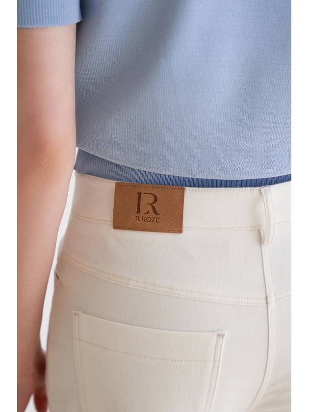 White Cotton Pants - ILROZE - BALAAN 9