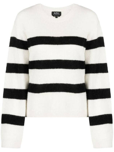 Madison Stripe Knit Top - A.P.C. - BALAAN 1