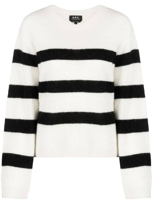 Madison Stripe Knit Top - A.P.C. - BALAAN 1