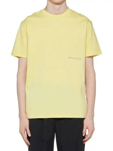 Graphic Short Sleeve T-Shirt Yellow - ONITSUKA TIGER - BALAAN 1