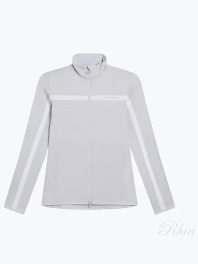 Seasonal Janice Mid Layer Zip-Up Jacket Light Grey Melange - J.LINDEBERG - BALAAN 2