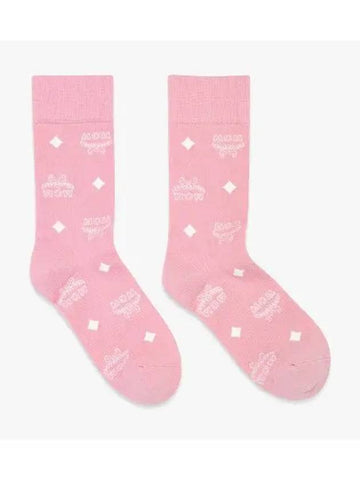 Monogram Knit Socks MEZCAMM17PZ - MCM - BALAAN 1