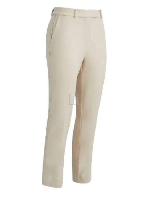 Women's Lux 4 Way Stretch Twill Straight Pants Beige - G/FORE - BALAAN 2