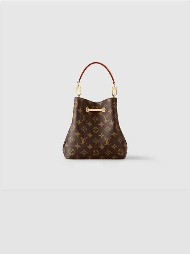 Louis Vuitton Neonoe Bb Monogram Canvas Bucket Bag Brown - LOUIS VUITTON - BALAAN 7