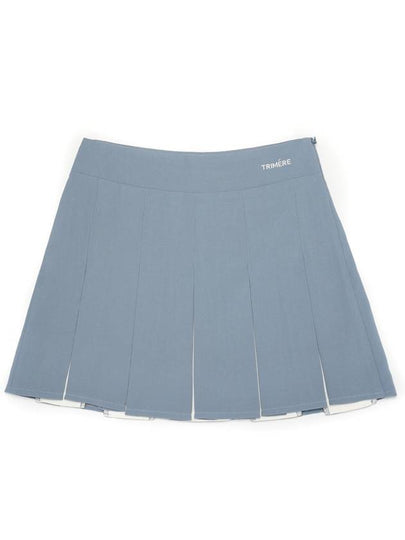 Point Skirt Tennis Skirt LBLUE - TRIMERE - BALAAN 2