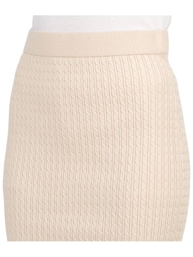 Ginosa Pencil Skirt Ivory - MAX MARA - BALAAN 9