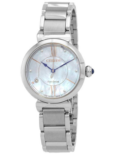 Citizen L Series Eco-Drive Mother of Pearl Dial Ladies Watch EM1070-83D - CITIZEN - BALAAN 1