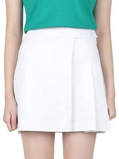 Women's Cataleya Pleated Skirt White - J.LINDEBERG - BALAAN 2