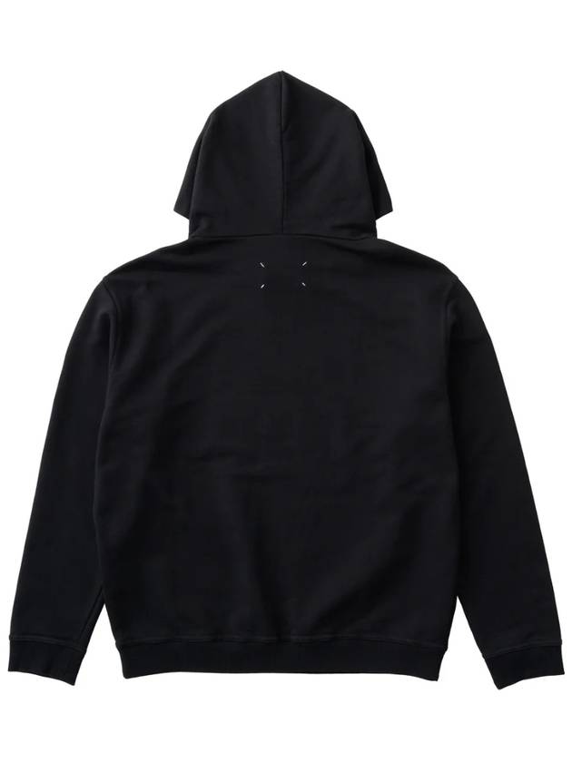 Riverse Embroidered Logo Hoodie Black - MAISON MARGIELA - BALAAN 3