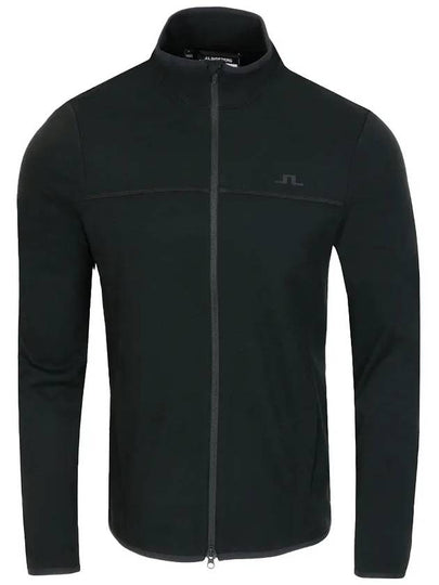 Bruno Mid Layer Zip-Up Jacket Black - J.LINDEBERG - BALAAN 2