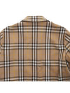 check pattern reversible cotton jacket - BURBERRY - BALAAN 11