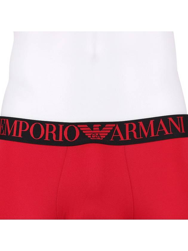 Men's Micro Trunk Briefs Red - EMPORIO ARMANI - BALAAN 6