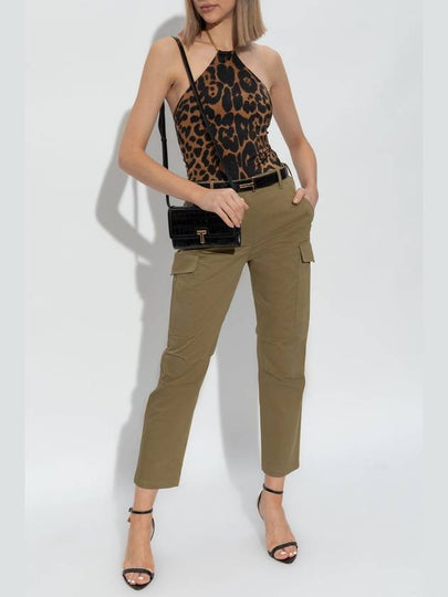 Tom Ford Pants In Cargo Style, Women's, Green - TOM FORD - BALAAN 2