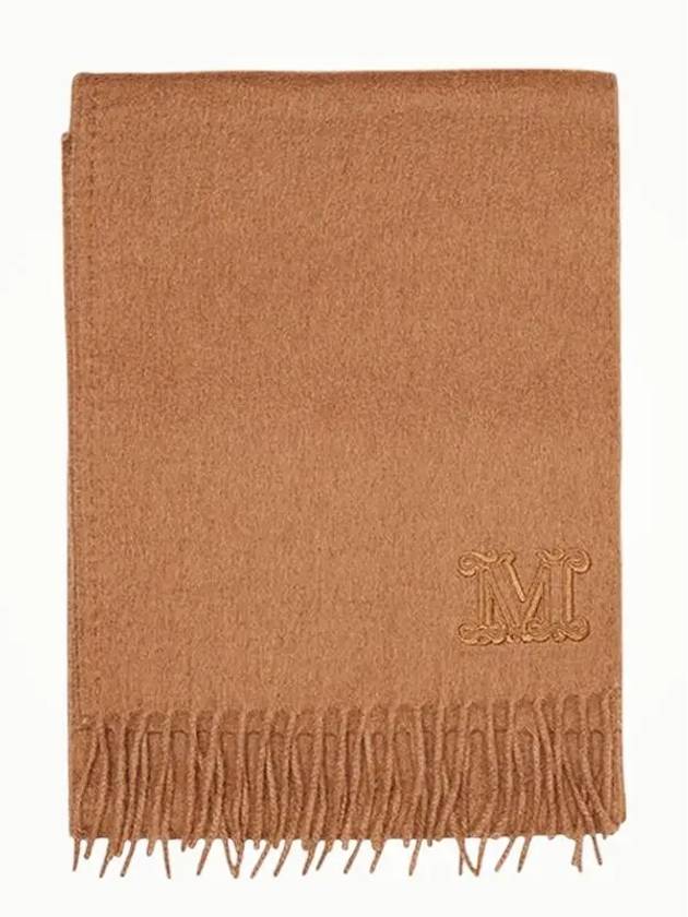 Wek Clara Wool Scarf Muffler Camel WKCLARA 001 - MAX MARA - BALAAN 1