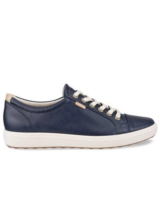 Soft 7 Low Top Sneakers Navy - ECCO - BALAAN 3