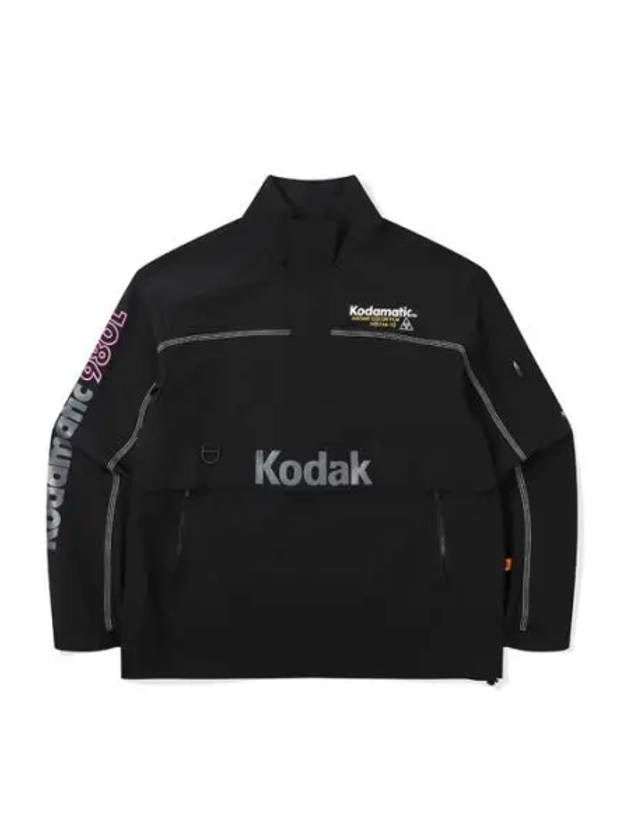 KODAK Apparel Kodamatic Stan neck Stretch Anorak Jacket BLACK - KODO - BALAAN 1