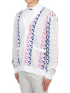 Men's Vice Pink Painting Bridge Knit Top White - J.LINDEBERG - BALAAN 3