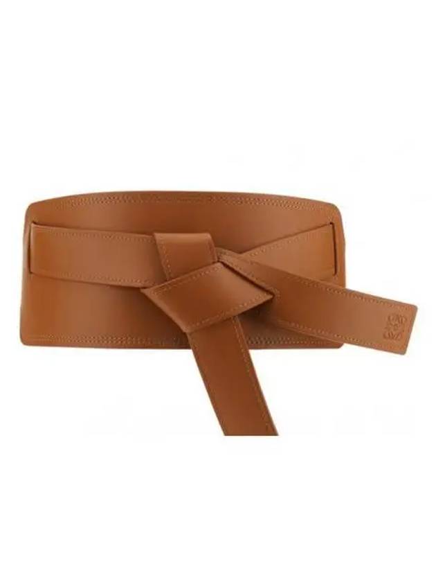 Calfskin Gate Belt Tan - LOEWE - BALAAN 2