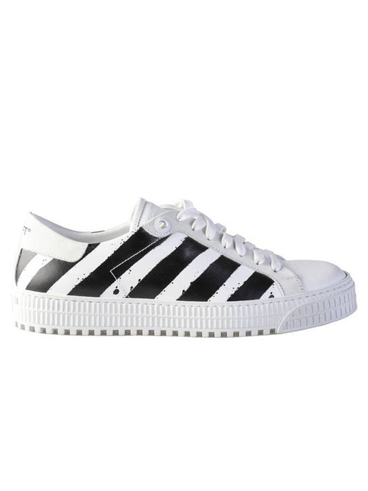 Diagonal Carry Over Low Top Sneakers White - OFF WHITE - BALAAN 1