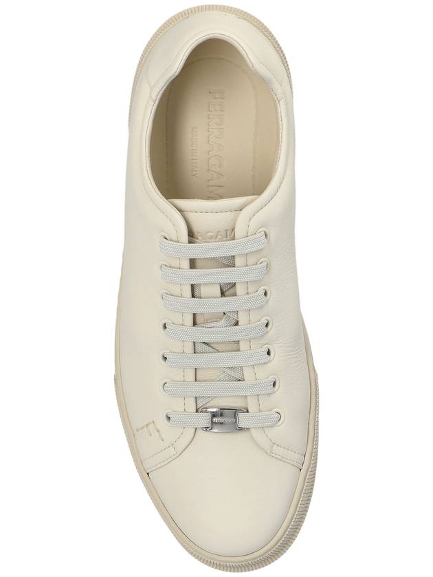 FERRAGAMO Sneakers Bruce, Men's, Cream - SALVATORE FERRAGAMO - BALAAN 6