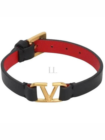 V Logo Signature Bracelet Unisex J0C44ZXL 0SM - VALENTINO - BALAAN 1