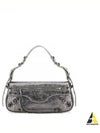 Le Cagole Metallic Small Shoulder Bag Silver - BALENCIAGA - BALAAN 2