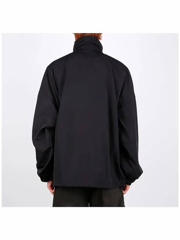 J Vatel Piped Oval D Taslan Jacket Black - DIESEL - BALAAN 5