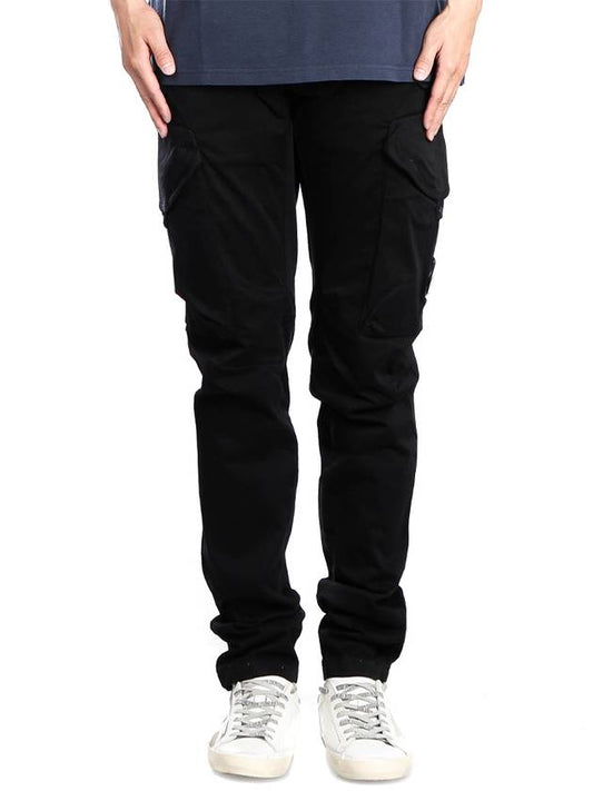 CP Company Straight Pants 17CMPA058A 005529G999 BLACK - CP COMPANY - BALAAN 2