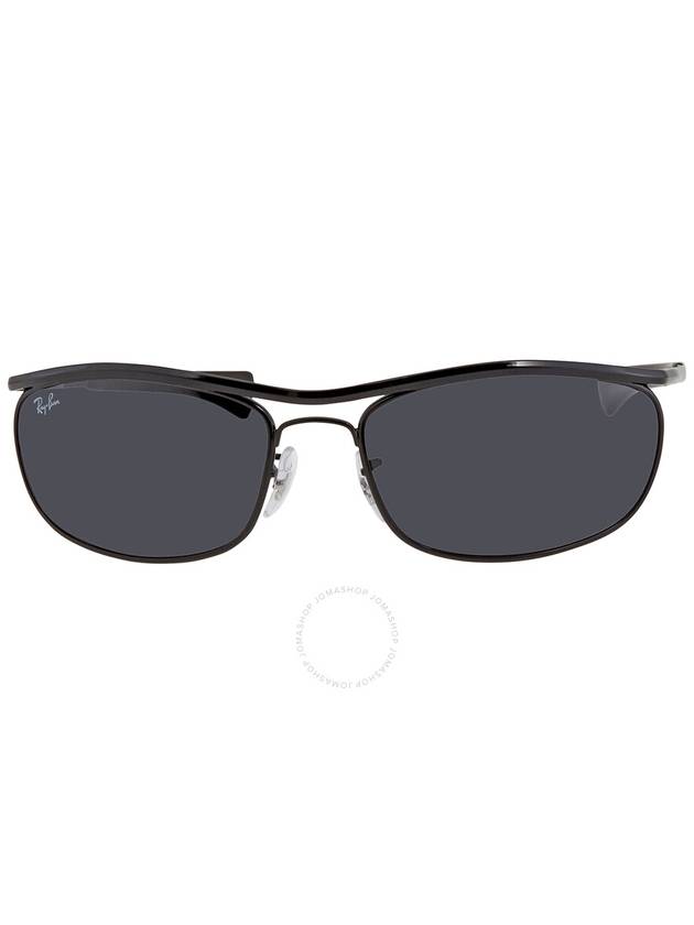 Ray Ban Olympian I Deluxe Blue Classic Oval Unisex Sunglasses RB3119M 002/R5 62 - RAY-BAN - BALAAN 2