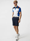 Luxury Line Golf Shorts Stuart Striped Shorts JL NAVY - J.LINDEBERG - BALAAN 3