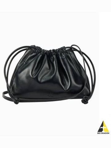 JEANS Women s Black Drawstring Bag DH3771 BAE - CALVIN KLEIN - BALAAN 1