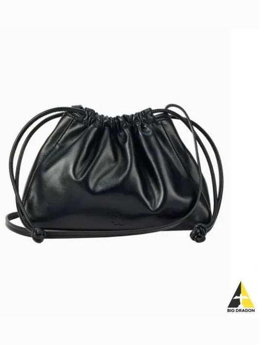 JEANS Women s Black Drawstring Bag DH3771 BAE - CALVIN KLEIN - BALAAN 1