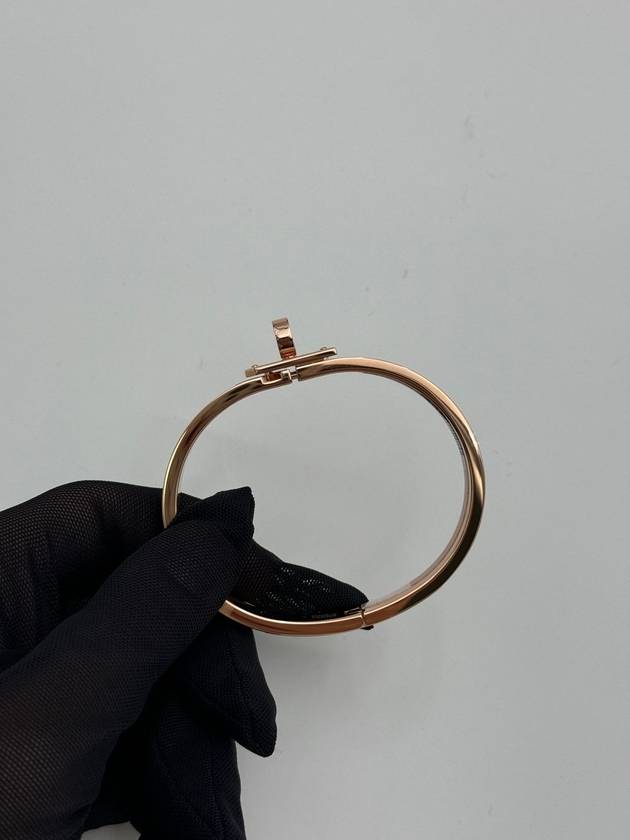 Mini Click Kelly Bracelet Rose Gold - HERMES - BALAAN 4