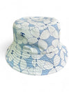 CC Logo Denim Reversible Unisex Bucket Hat Bungeoji Hat Blue - CHANEL - BALAAN 5