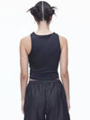 Airly Cut out Sleeveless T BK - DILETTANTISME - BALAAN 4