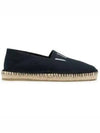 Men's VLTN Logo Canvas Espadrilles Black - VALENTINO - BALAAN 2