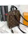 Palm Springs Monogram Mini Backpack Brown - LOUIS VUITTON - BALAAN 4