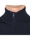 Kian Half Zip-Up Knit Top Navy - J.LINDEBERG - BALAAN 6