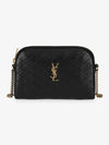 Gaby Quilted Lambskin Chain Cross Bag Black - SAINT LAURENT - BALAAN 2