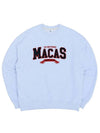 Logo Sweatshirt White Melange Grey - MACASITE - BALAAN 1