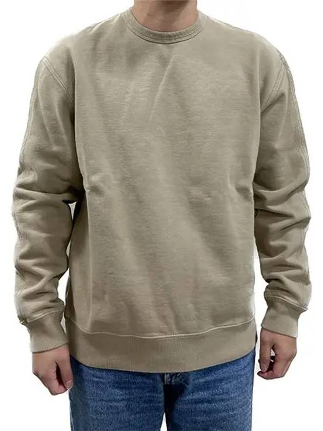 back logo patch sweatshirt taupe - TEN C - BALAAN 2